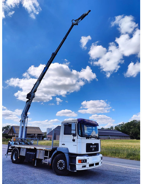 MAN 18.410 F2000 Cormach 22000 E4F + jib - Nákladní automobil valníkový/ Plošinový, Auto s hydraulickou rukou: obrázek 1 MAN 18.410 F2000 Cormach 22000 E4F + jib - Nákladní automobil valníkový/ Plošinový, Auto s hydraulickou rukou: obrázek 1