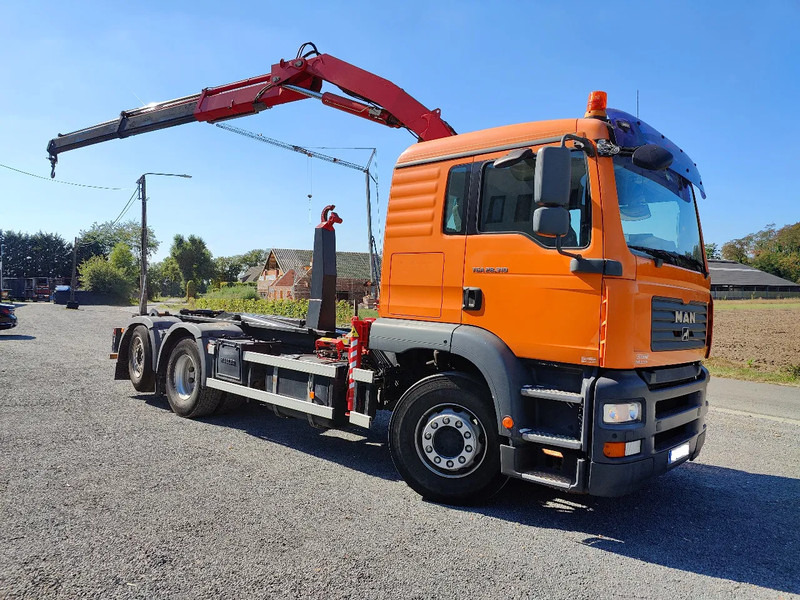 MAN TGA 28.310 Container / Fassi F130 - Hákový nosič kontejnerů, Auto s hydraulickou rukou: obrázek 1 MAN TGA 28.310 Container / Fassi F130 - Hákový nosič kontejnerů, Auto s hydraulickou rukou: obrázek 1