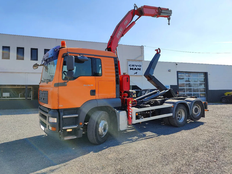 MAN TGA 28.310 Container / Fassi F130 - Hákový nosič kontejnerů, Auto s hydraulickou rukou: obrázek 4 MAN TGA 28.310 Container / Fassi F130 - Hákový nosič kontejnerů, Auto s hydraulickou rukou: obrázek 4