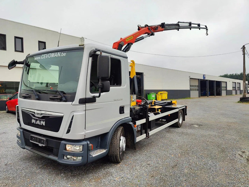 MAN TGL 12.250 City-Abroller Container + Palfinger PK5001 Remote - Hákový nosič kontejnerů, Auto s hydraulickou rukou: obrázek 1 MAN TGL 12.250 City-Abroller Container + Palfinger PK5001 Remote - Hákový nosič kontejnerů, Auto s hydraulickou rukou: obrázek 1