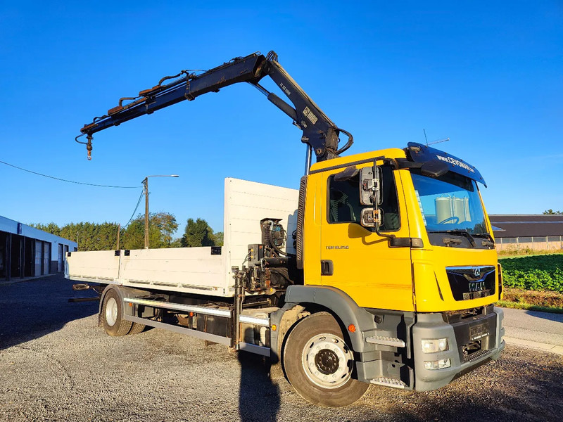 MAN TGM 18.250 Open box + HIAB 166-3 - Nákladní automobil valníkový/ Plošinový, Auto s hydraulickou rukou: obrázek 2 MAN TGM 18.250 Open box + HIAB 166-3 - Nákladní automobil valníkový/ Plošinový, Auto s hydraulickou rukou: obrázek 2