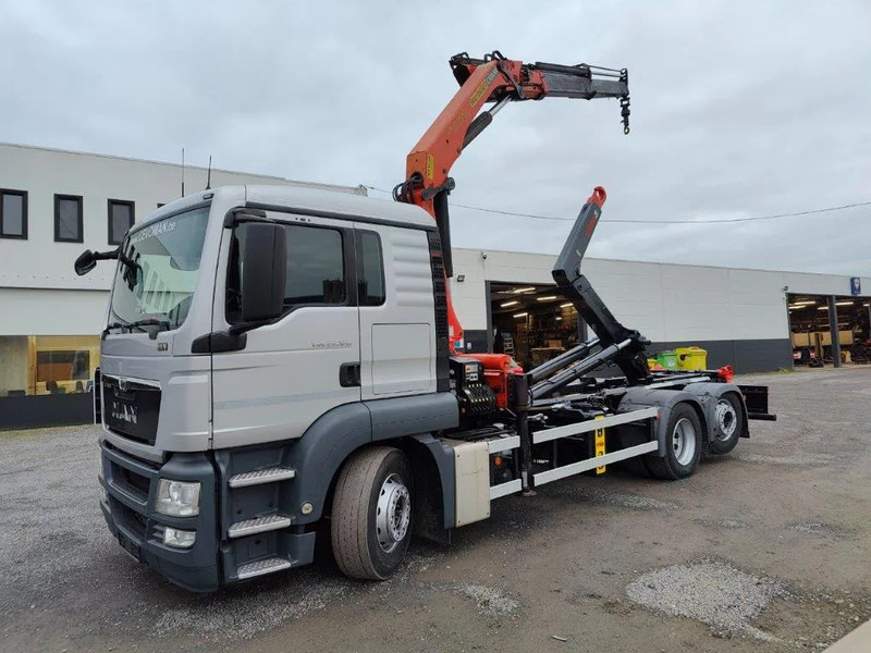 MAN TGS 26.320 Container Multilift + Kraan Palfinger PK16502 - Hákový nosič kontejnerů, Auto s hydraulickou rukou: obrázek 1 MAN TGS 26.320 Container Multilift + Kraan Palfinger PK16502 - Hákový nosič kontejnerů, Auto s hydraulickou rukou: obrázek 1