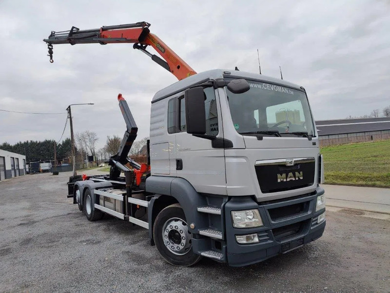 MAN TGS 26.320 Container Multilift + Kraan Palfinger PK16502 - Hákový nosič kontejnerů, Auto s hydraulickou rukou: obrázek 2 MAN TGS 26.320 Container Multilift + Kraan Palfinger PK16502 - Hákový nosič kontejnerů, Auto s hydraulickou rukou: obrázek 2