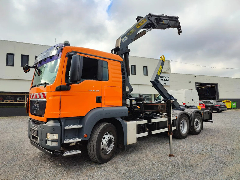 MAN TGS 26.320 Palfinger PK20002 Cotainer Marrel - Hákový nosič kontejnerů, Auto s hydraulickou rukou: obrázek 1 MAN TGS 26.320 Palfinger PK20002 Cotainer Marrel - Hákový nosič kontejnerů, Auto s hydraulickou rukou: obrázek 1