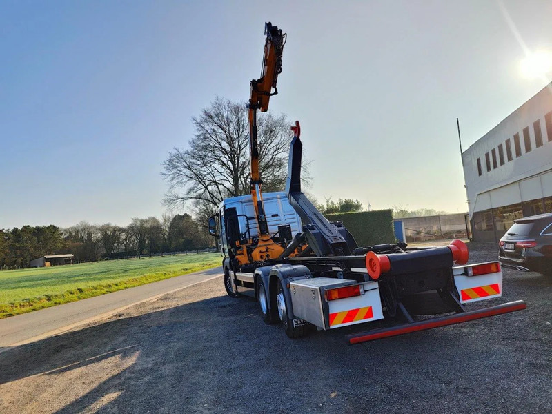 MAN TGX 26.400 6x2 Euro5 Container LEEBUR + Crane Effer 145 - Hákový nosič kontejnerů, Auto s hydraulickou rukou: obrázek 3 MAN TGX 26.400 6x2 Euro5 Container LEEBUR + Crane Effer 145 - Hákový nosič kontejnerů, Auto s hydraulickou rukou: obrázek 3