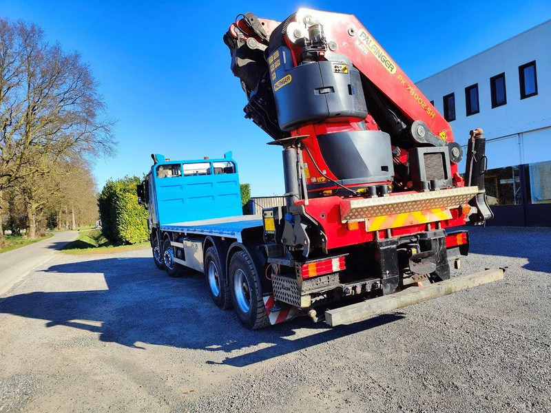Mercedes-Benz Actros 4151 V8 8x4 Palfinger PK78002 + Flyjib PJ170 - Nákladní automobil valníkový/ Plošinový, Auto s hydraulickou rukou: obrázek 4 Mercedes-Benz Actros 4151 V8 8x4 Palfinger PK78002 + Flyjib PJ170 - Nákladní automobil valníkový/ Plošinový, Auto s hydraulickou rukou: obrázek 4