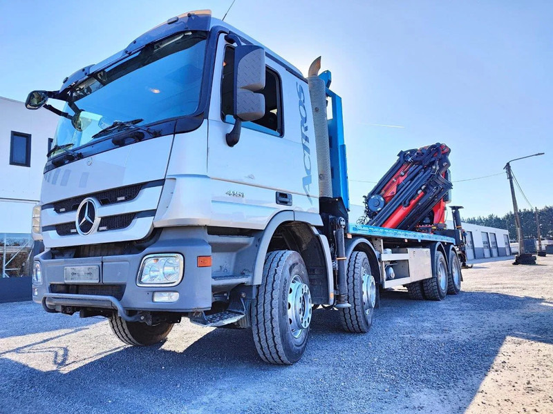 Mercedes-Benz Actros 4151 V8 8x4 Palfinger PK78002 + Flyjib PJ170 - Nákladní automobil valníkový/ Plošinový, Auto s hydraulickou rukou: obrázek 1 Mercedes-Benz Actros 4151 V8 8x4 Palfinger PK78002 + Flyjib PJ170 - Nákladní automobil valníkový/ Plošinový, Auto s hydraulickou rukou: obrázek 1