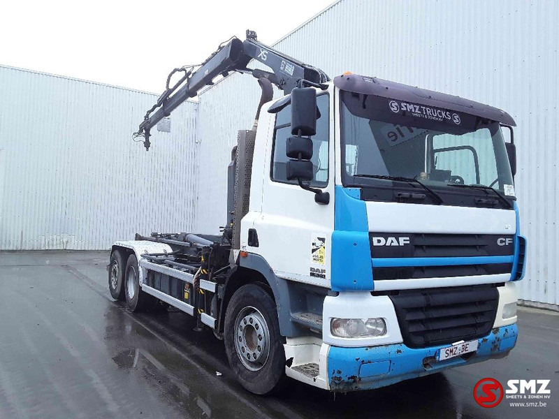 DAF 85 CF 340 Hiab 122B2 +remote - Kontejnérový podvozek/ Výměnná nástavba, Auto s hydraulickou rukou: obrázek 1 DAF 85 CF 340 Hiab 122B2 +remote - Kontejnérový podvozek/ Výměnná nástavba, Auto s hydraulickou rukou: obrázek 1