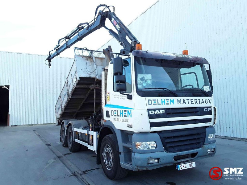DAF 85 CF 380 Hiab 200-3 No remote tractor-tipper - Sklápěč, Auto s hydraulickou rukou: obrázek 1 DAF 85 CF 380 Hiab 200-3 No remote tractor-tipper - Sklápěč, Auto s hydraulickou rukou: obrázek 1
