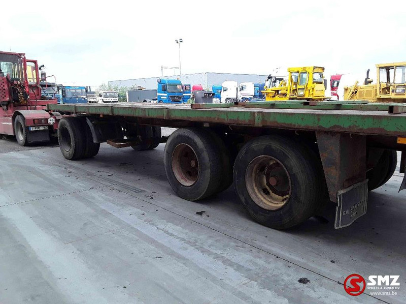 Přívěs plato/ Valník DAF Aanhangwagen blad-lames hooiwagen: obrázek 8
