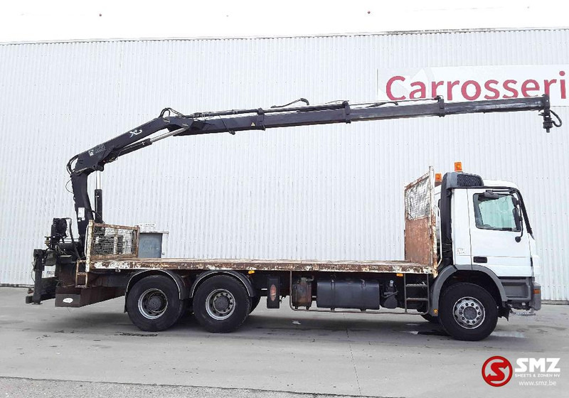 Mercedes-Benz Actros 2632 Hiab 166B- 3est+remote - Nákladní automobil valníkový/ Plošinový, Auto s hydraulickou rukou: obrázek 4 Mercedes-Benz Actros 2632 Hiab 166B- 3est+remote - Nákladní automobil valníkový/ Plošinový, Auto s hydraulickou rukou: obrázek 4