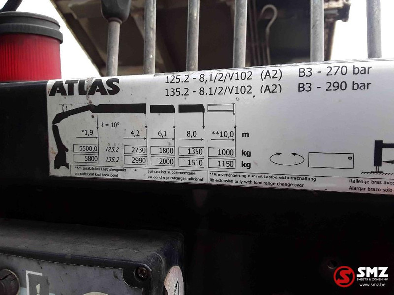 Sklápěč, Auto s hydraulickou rukou Mercedes-Benz Actros 2641 Atlas 135.2A2: obrázek 10