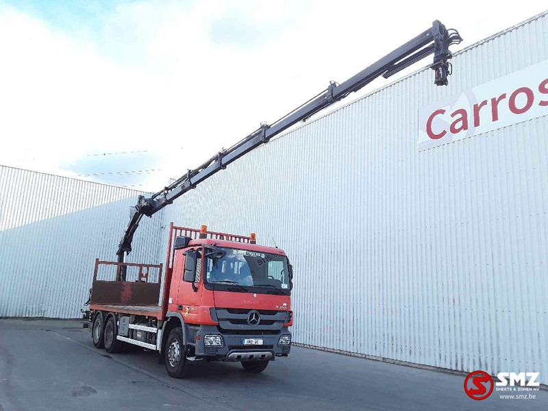 Mercedes-Benz Actros 2641 - Nákladní automobil valníkový/ Plošinový, Auto s hydraulickou rukou: obrázek 1 Mercedes-Benz Actros 2641 - Nákladní automobil valníkový/ Plošinový, Auto s hydraulickou rukou: obrázek 1