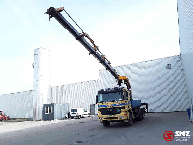 Mercedes-Benz Actros 3340 6x6 Effer 680 6s ext/remote 338'km - Nákladní automobil valníkový/ Plošinový, Auto s hydraulickou rukou: obrázek 3 Mercedes-Benz Actros 3340 6x6 Effer 680 6s ext/remote 338'km - Nákladní automobil valníkový/ Plošinový, Auto s hydraulickou rukou: obrázek 3