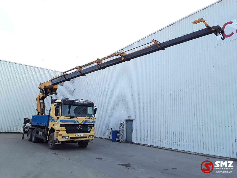 Mercedes-Benz Actros 3340 6x6 Effer 680 6s ext/remote 338'km - Nákladní automobil valníkový/ Plošinový, Auto s hydraulickou rukou: obrázek 1 Mercedes-Benz Actros 3340 6x6 Effer 680 6s ext/remote 338'km - Nákladní automobil valníkový/ Plošinový, Auto s hydraulickou rukou: obrázek 1