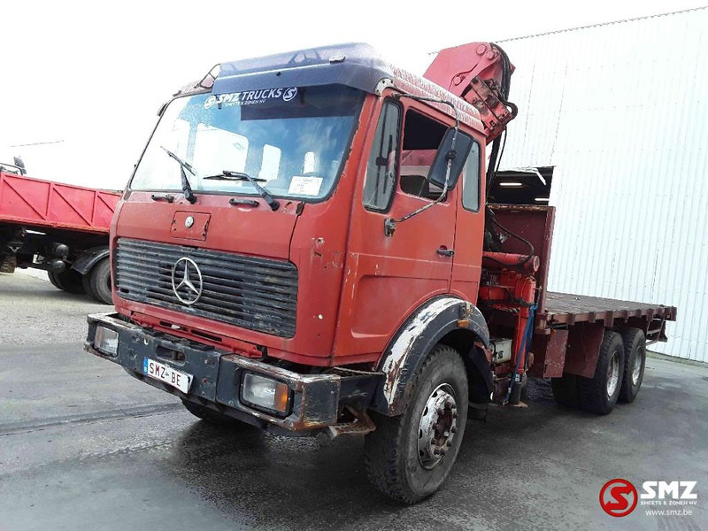 Mercedes-Benz SK 2635 6x4 +marrel 1703 - Nákladní automobil valníkový/ Plošinový, Auto s hydraulickou rukou: obrázek 3 Mercedes-Benz SK 2635 6x4 +marrel 1703 - Nákladní automobil valníkový/ Plošinový, Auto s hydraulickou rukou: obrázek 3