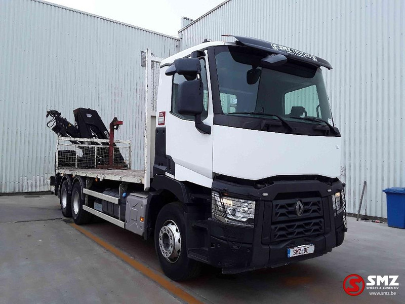Renault C 380 hiab 188-3 remote - Nákladní automobil valníkový/ Plošinový, Auto s hydraulickou rukou: obrázek 1 Renault C 380 hiab 188-3 remote - Nákladní automobil valníkový/ Plošinový, Auto s hydraulickou rukou: obrázek 1