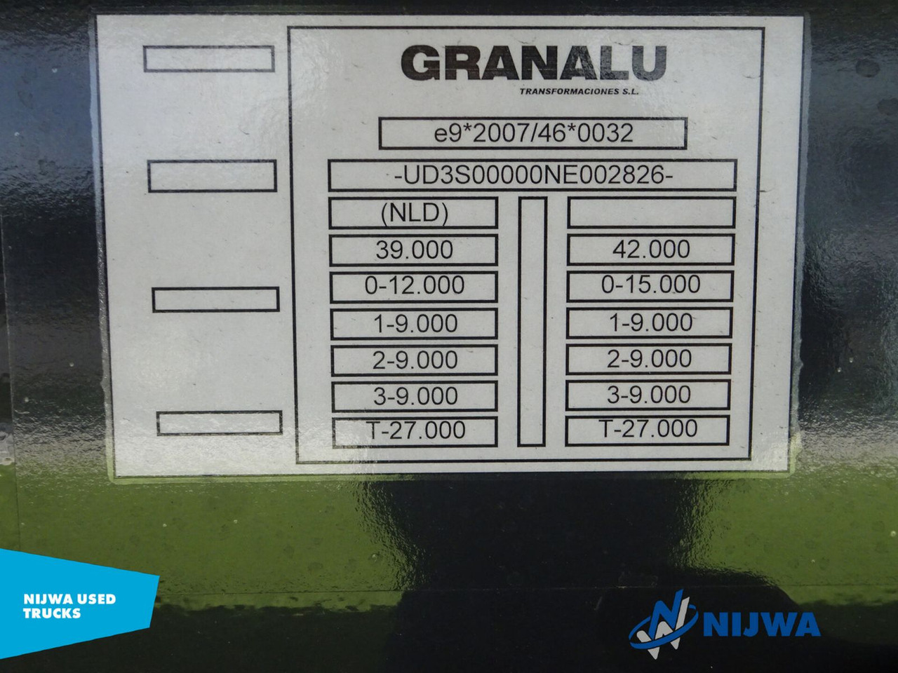 Granalu OP30 PI OMEGA 70 EVO KIPPER 29,9 M3 Granalu OP30 PI OMEGA 70 EVO KIPPER 29,9 M3 - Návěs: obrázek 5 Granalu OP30 PI OMEGA 70 EVO KIPPER 29,9 M3 Granalu OP30 PI OMEGA 70 EVO KIPPER 29,9 M3 - Návěs: obrázek 5