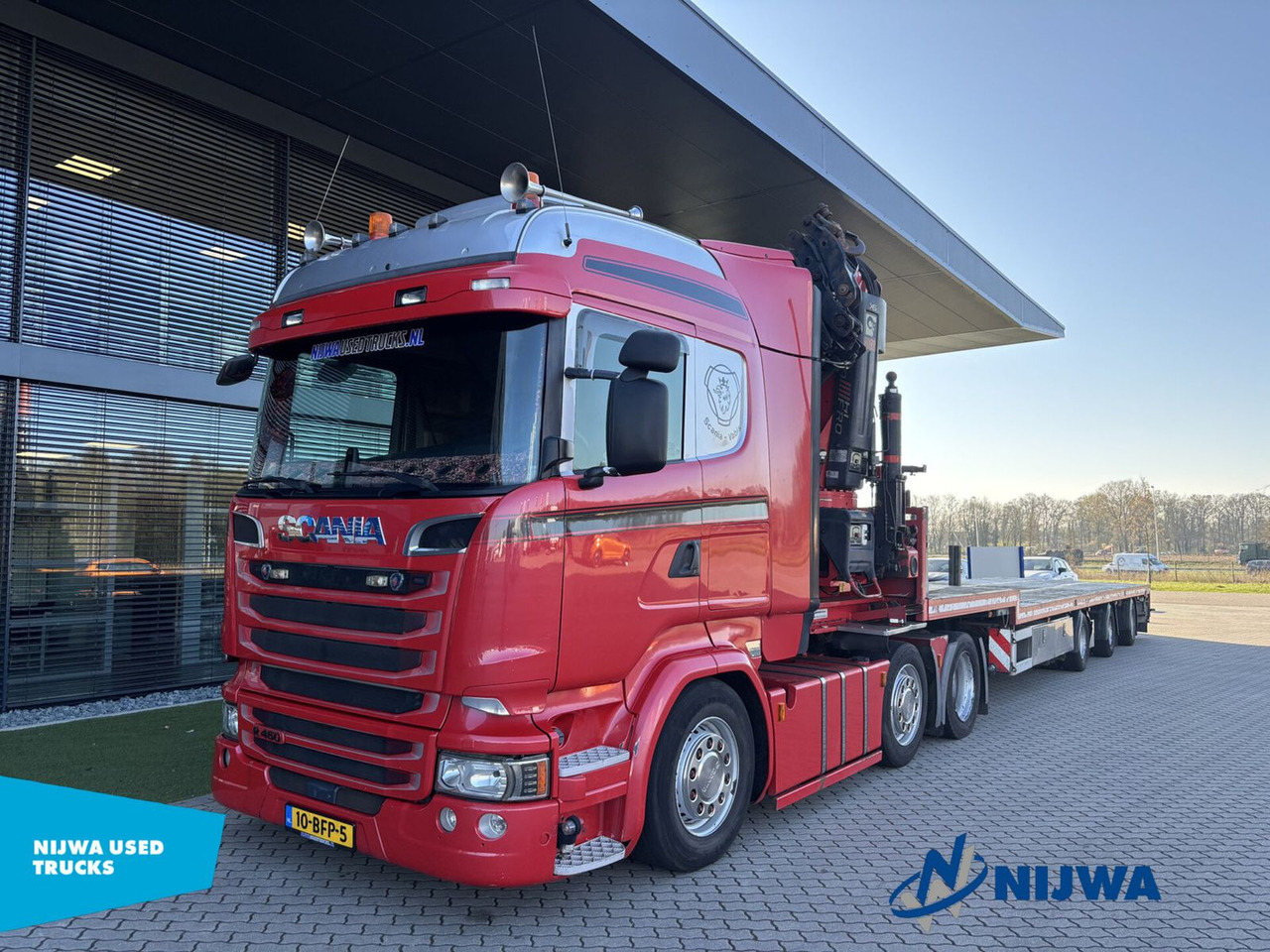 Scania R450 6x2 I.C.M Vogelzang met HIAB 60 ton meter k - Tahač: obrázek 1 Scania R450 6x2 I.C.M Vogelzang met HIAB 60 ton meter k - Tahač: obrázek 1
