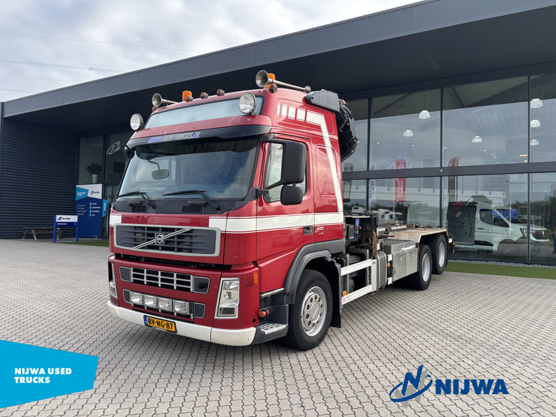 Volvo FM 440 6x2 Kabelsysteem + Kraan - Nákladní auto - kabelový systém, Auto s hydraulickou rukou: obrázek 1 Volvo FM 440 6x2 Kabelsysteem + Kraan - Nákladní auto - kabelový systém, Auto s hydraulickou rukou: obrázek 1