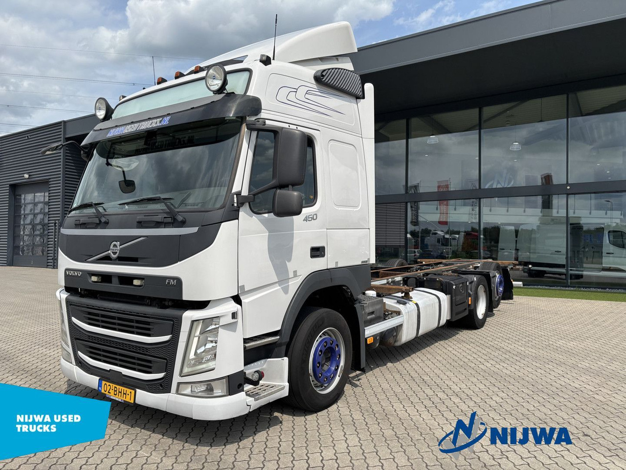 Volvo FM 450 6x2 BDF + Vangmuil - Kontejnérový podvozek/ Výměnná nástavba: obrázek 1 Volvo FM 450 6x2 BDF + Vangmuil - Kontejnérový podvozek/ Výměnná nástavba: obrázek 1