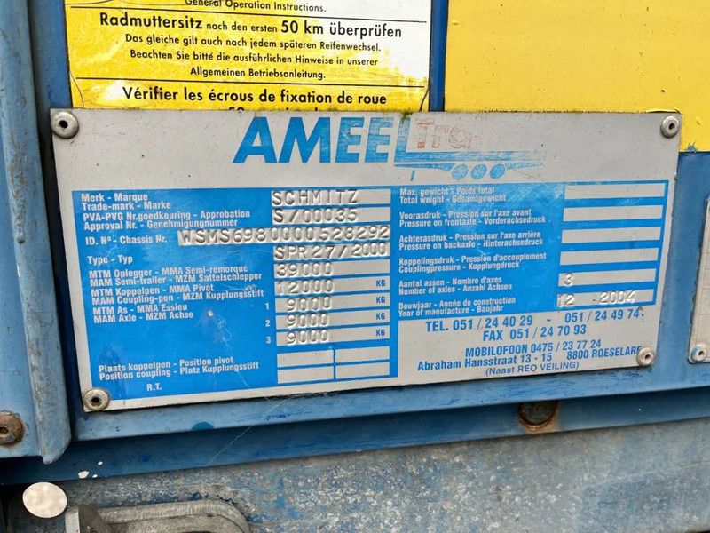 Schmitz Cargobull Schuifzeilen / Coil / Schuifdak - Plachtový návěs: obrázek 5 Schmitz Cargobull Schuifzeilen / Coil / Schuifdak - Plachtový návěs: obrázek 5