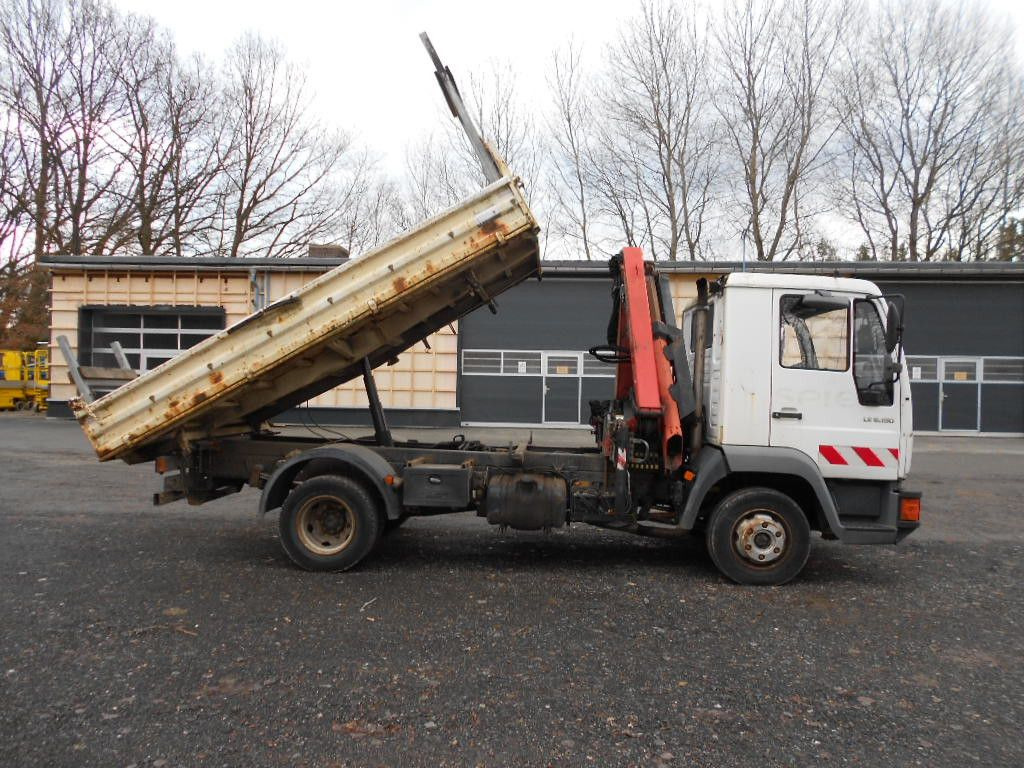 MAN MAN LE8.150 mit Palfinger PKG7001 - Sklápěč, Auto s hydraulickou rukou: obrázek 3 MAN MAN LE8.150 mit Palfinger PKG7001 - Sklápěč, Auto s hydraulickou rukou: obrázek 3