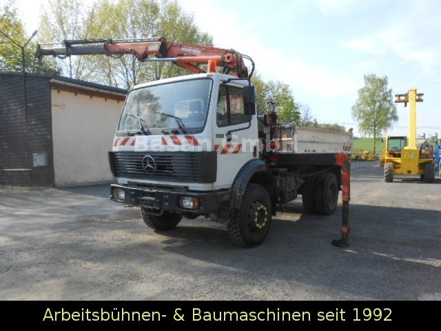 Mercedes-Benz MB 1717 AK Kipper Allrad mit Kran Atlas 100.1 Mercedes-Benz MB 1717 AK Kipper Allrad mit Kran Atlas 100.1 - Sklápěč, Auto s hydraulickou rukou: obrázek 4 Mercedes-Benz MB 1717 AK Kipper Allrad mit Kran Atlas 100.1 Mercedes-Benz MB 1717 AK Kipper Allrad mit Kran Atlas 100.1 - Sklápěč, Auto s hydraulickou rukou: obrázek 4