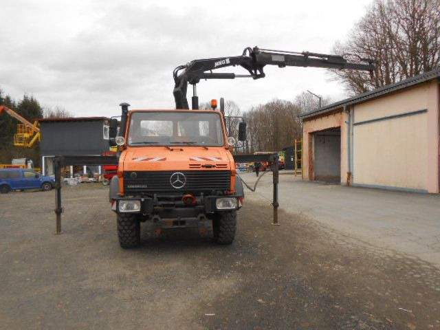 Mercedes-Benz U1450 427/11 mit Kran - Sklápěč, Auto s hydraulickou rukou: obrázek 3 Mercedes-Benz U1450 427/11 mit Kran - Sklápěč, Auto s hydraulickou rukou: obrázek 3