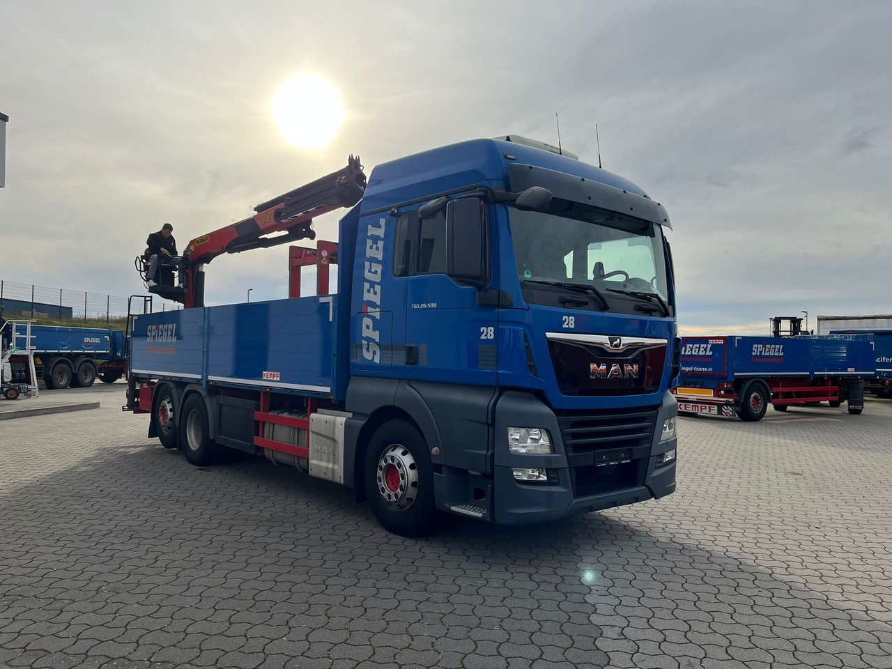 MAN TGX 26.500 6x2 Palfinger 18001 SLD 3 Baustoff - Auto s hydraulickou rukou, Nákladní automobil valníkový/ Plošinový: obrázek 3 MAN TGX 26.500 6x2 Palfinger 18001 SLD 3 Baustoff - Auto s hydraulickou rukou, Nákladní automobil valníkový/ Plošinový: obrázek 3