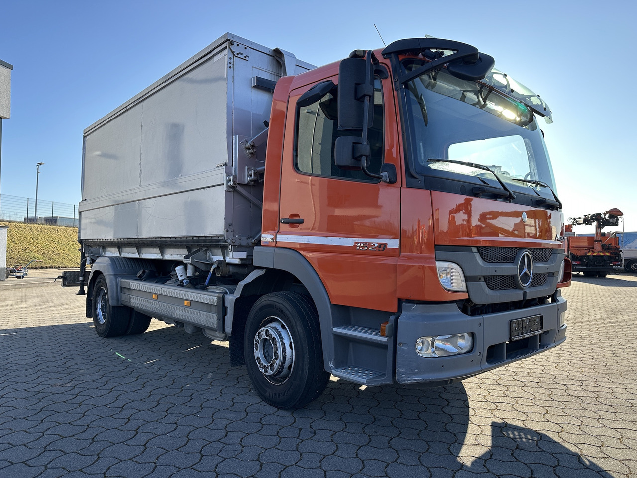 Auto s hydraulickou rukou, Sklápěč Mercedes-Benz Atego 1529 4x2  Atlas 57.3-A2   Kadaverkipper: obrázek 13