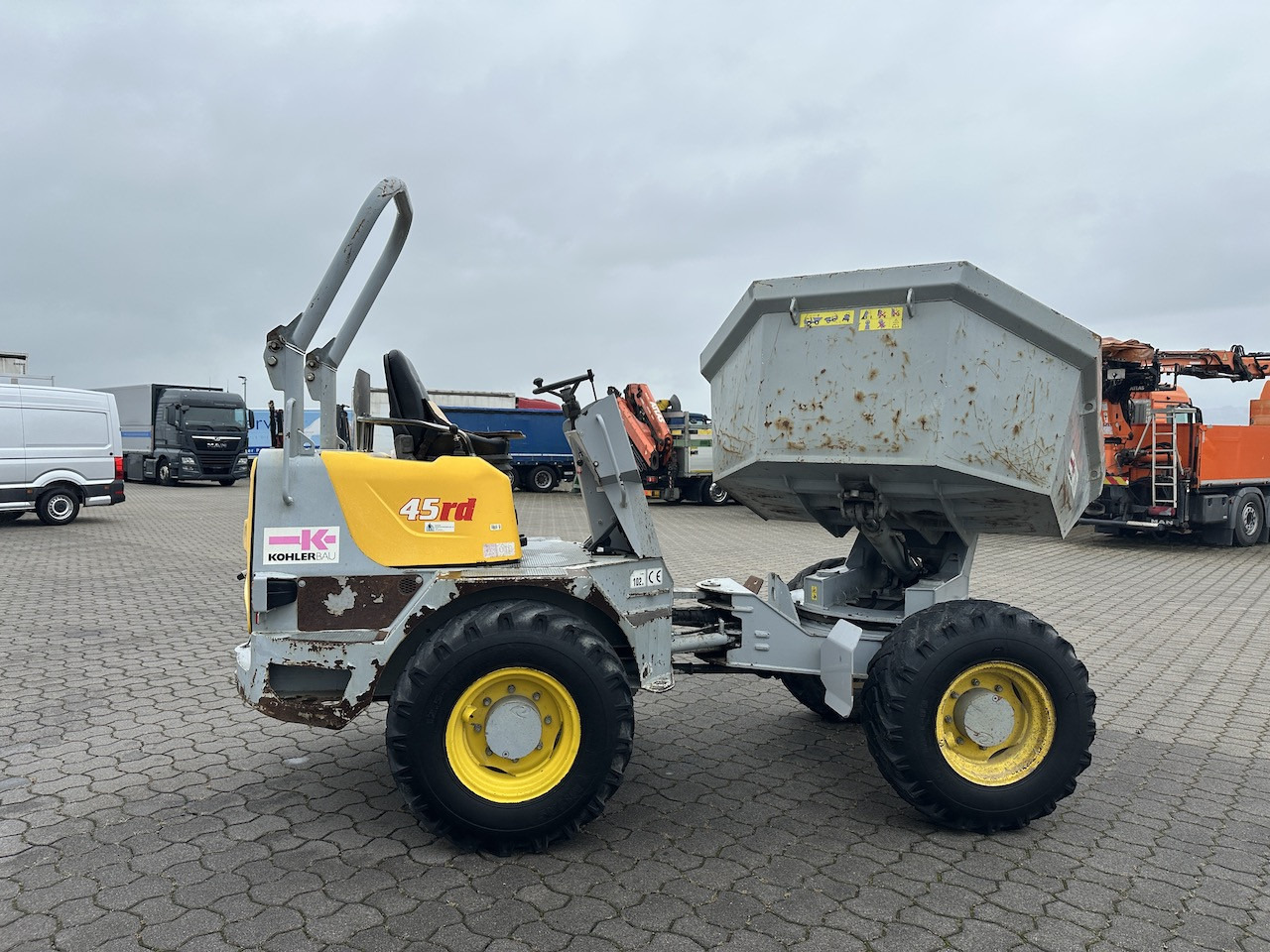 Neuson Menzi Mucki 45rd Dumper - Mini-sklápěčka: obrázek 5 Neuson Menzi Mucki 45rd Dumper - Mini-sklápěčka: obrázek 5