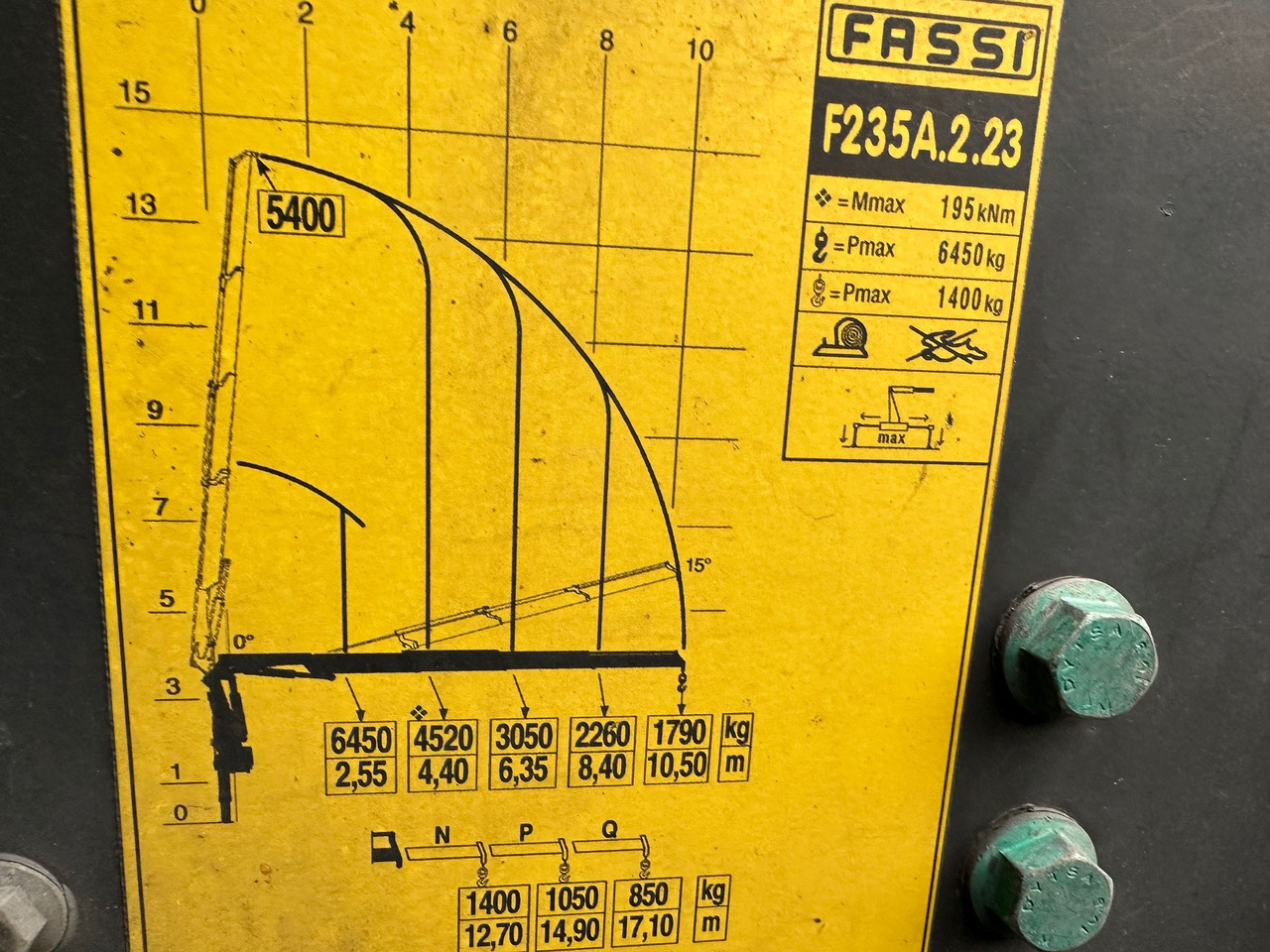 Palfinger FASSI F 235 A.2.23 Kran + Funk - Hydraulická ruka: obrázek 3 Palfinger FASSI F 235 A.2.23 Kran + Funk - Hydraulická ruka: obrázek 3