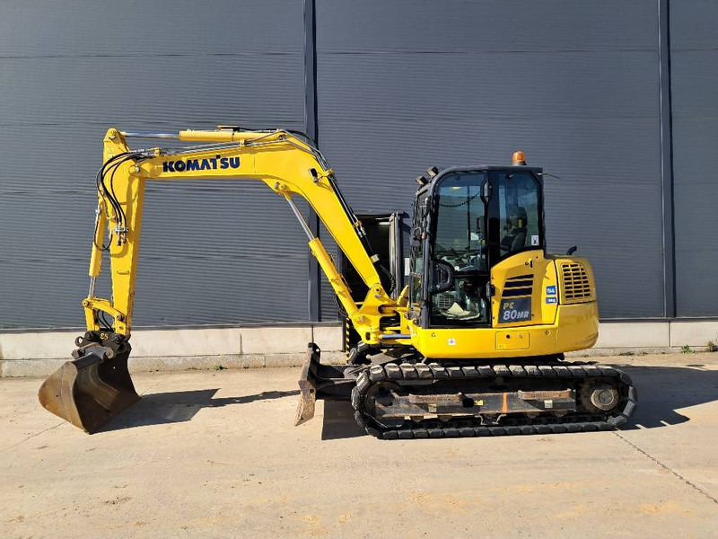 Komatsu PC80MR-5E0 - Mini rýpadlo: obrázek 2 Komatsu PC80MR-5E0 - Mini rýpadlo: obrázek 2