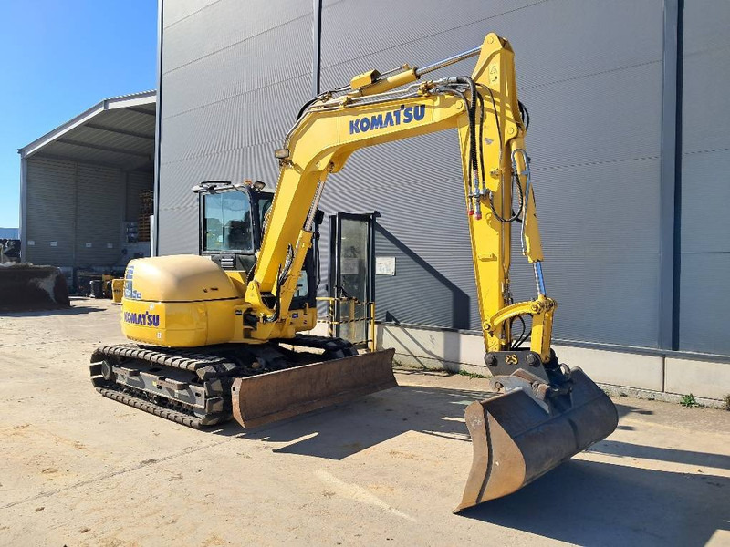 Komatsu PC80MR-5E0 - Mini rýpadlo: obrázek 1 Komatsu PC80MR-5E0 - Mini rýpadlo: obrázek 1
