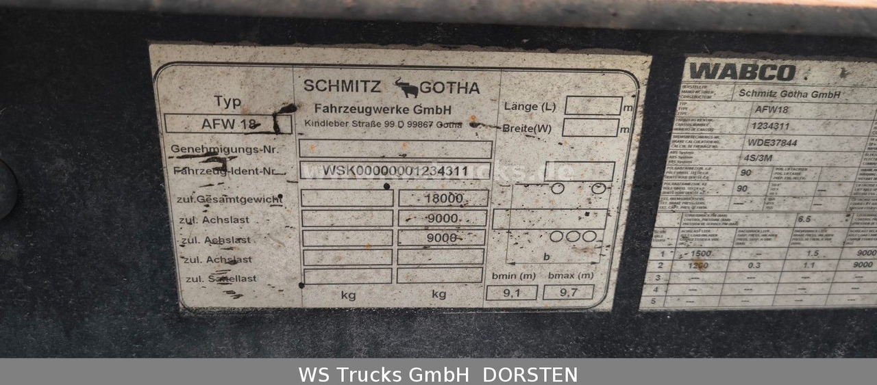 Schmitz Cargobull BDF Wechselbrücke AFW 18 - Kontejnerovy přívěs/ Výměnná nástavba: obrázek 5 Schmitz Cargobull BDF Wechselbrücke AFW 18 - Kontejnerovy přívěs/ Výměnná nástavba: obrázek 5