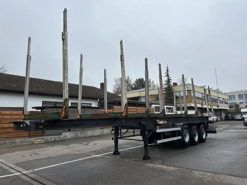 Doll Holzauflieger 34 to EXTE Rungen TÜV NEU! BOFA Holzauflieger 34 to EXTE Rungen TÜV NEU! - Klanicový návěs: obrázek 1 Doll Holzauflieger 34 to EXTE Rungen TÜV NEU! BOFA Holzauflieger 34 to EXTE Rungen TÜV NEU! - Klanicový návěs: obrázek 1