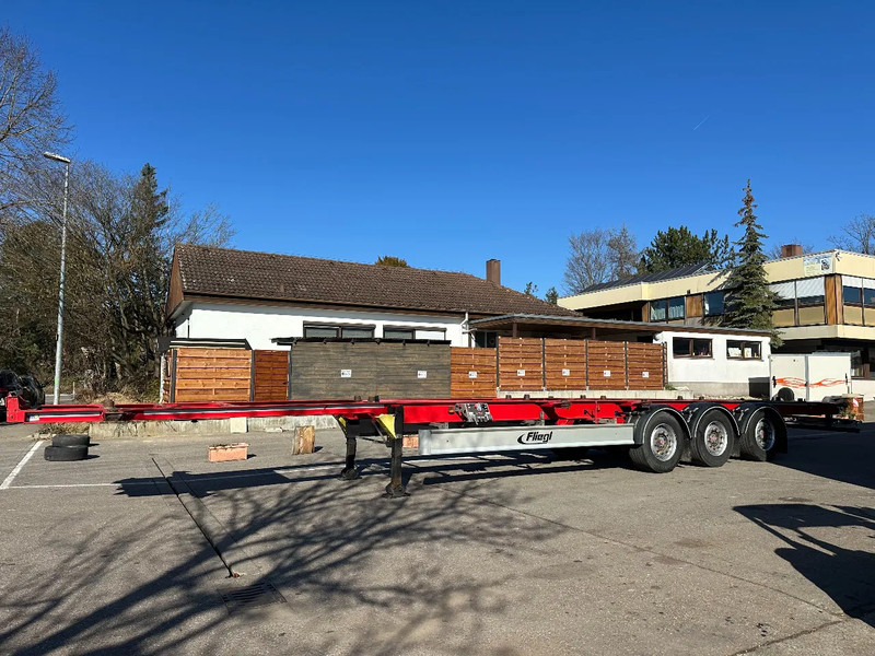 Fliegl Containerchassis für 2 Wechselbrücken 15 m extralang! - Kontejnerovy návěs/ Výměnná nástavba: obrázek 1 Fliegl Containerchassis für 2 Wechselbrücken 15 m extralang! - Kontejnerovy návěs/ Výměnná nástavba: obrázek 1