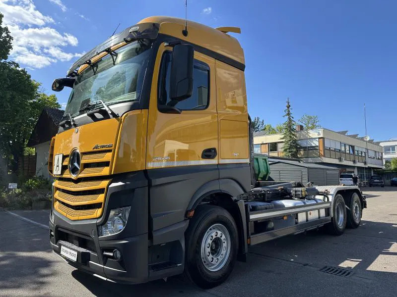 Mercedes-Benz Actros 2645 6x2 ABROLLER Lenk/Lift MEILLER 2170 Intarder - Hákový nosič kontejnerů, Auto s hydraulickou rukou: obrázek 2 Mercedes-Benz Actros 2645 6x2 ABROLLER Lenk/Lift MEILLER 2170 Intarder - Hákový nosič kontejnerů, Auto s hydraulickou rukou: obrázek 2