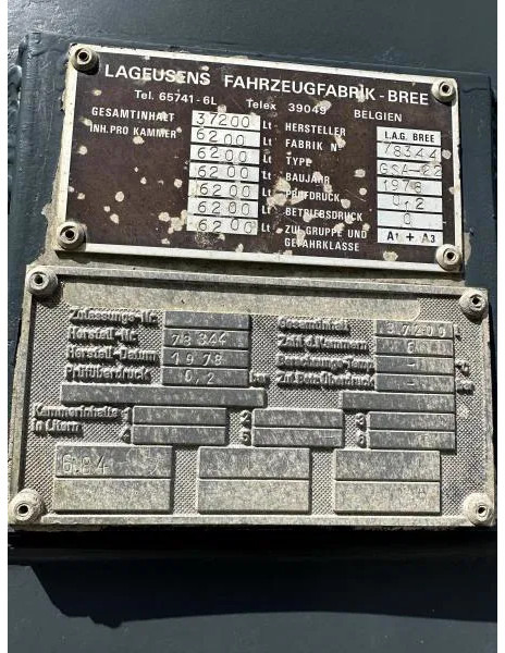 Nový Návěs LAG GSA-22 Gülleauflieger 37 m³ 6 Kammer TÜV NEU! GSA-22 Gülleauflieger 37 m³ 6 Kammer TÜV NEU!: obrázek 11
