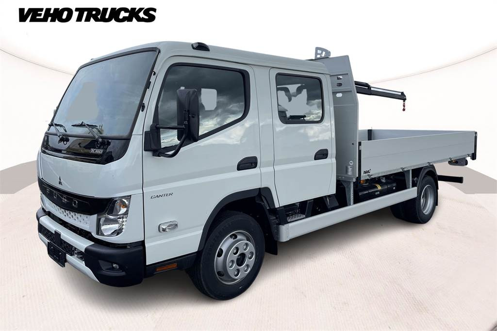 Fuso Canter 7C18D AMT UUSI! Palfinger PC1500 - Nákladní automobil valníkový/ Plošinový, Auto s hydraulickou rukou: obrázek 1 Fuso Canter 7C18D AMT UUSI! Palfinger PC1500 - Nákladní automobil valníkový/ Plošinový, Auto s hydraulickou rukou: obrázek 1