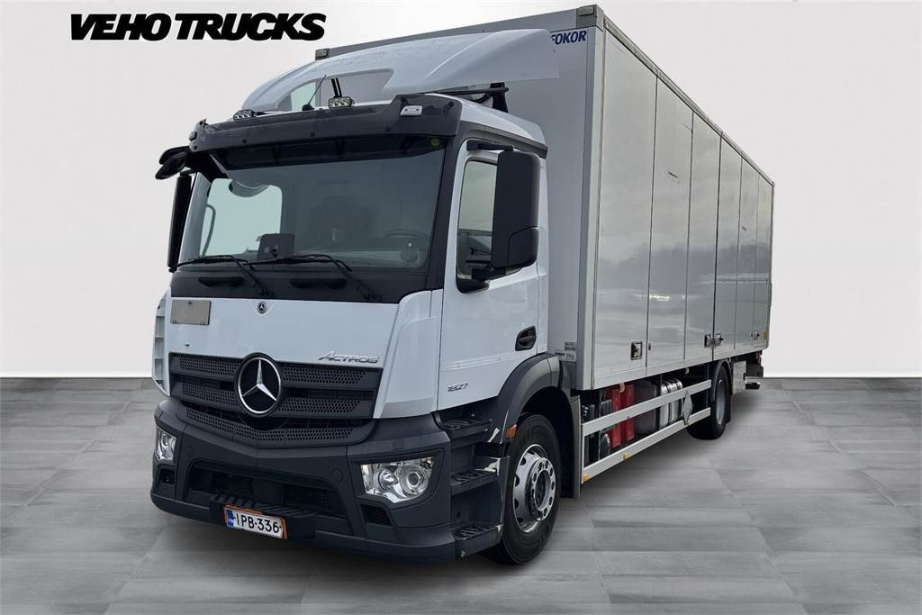 Mercedes-Benz ACTROS 1827 5 KSA-kori +PL - Skříňový nákladní auto: obrázek 1 Mercedes-Benz ACTROS 1827 5 KSA-kori +PL - Skříňový nákladní auto: obrázek 1