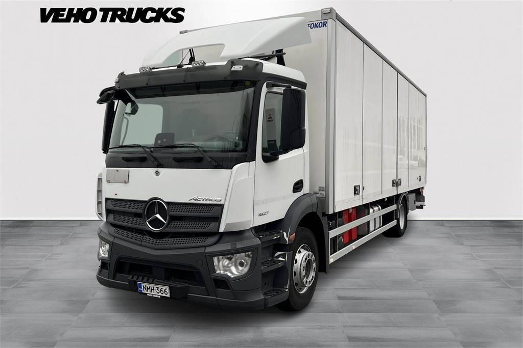 Mercedes-Benz ACTROS 1827L Ksa-kori + PL - Skříňový nákladní auto: obrázek 1 Mercedes-Benz ACTROS 1827L Ksa-kori + PL - Skříňový nákladní auto: obrázek 1