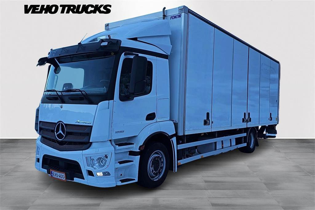Mercedes-Benz ACTROS 5 1832 LNR 4x2 8,5n Fokor Ksa-umpikori - Skříňový nákladní auto: obrázek 1 Mercedes-Benz ACTROS 5 1832 LNR 4x2 8,5n Fokor Ksa-umpikori - Skříňový nákladní auto: obrázek 1
