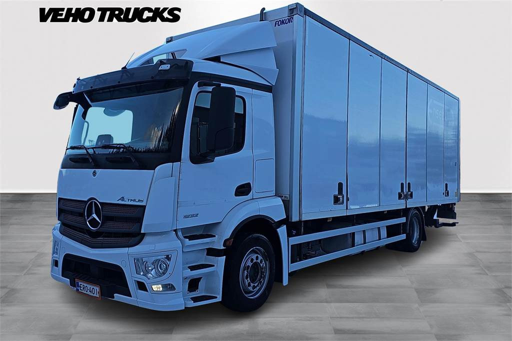 Mercedes-Benz ACTROS 5 1832 LNR 4x2 8,5n Fokor Ksa-umpikori - Skříňový nákladní auto: obrázek 1 Mercedes-Benz ACTROS 5 1832 LNR 4x2 8,5n Fokor Ksa-umpikori - Skříňový nákladní auto: obrázek 1