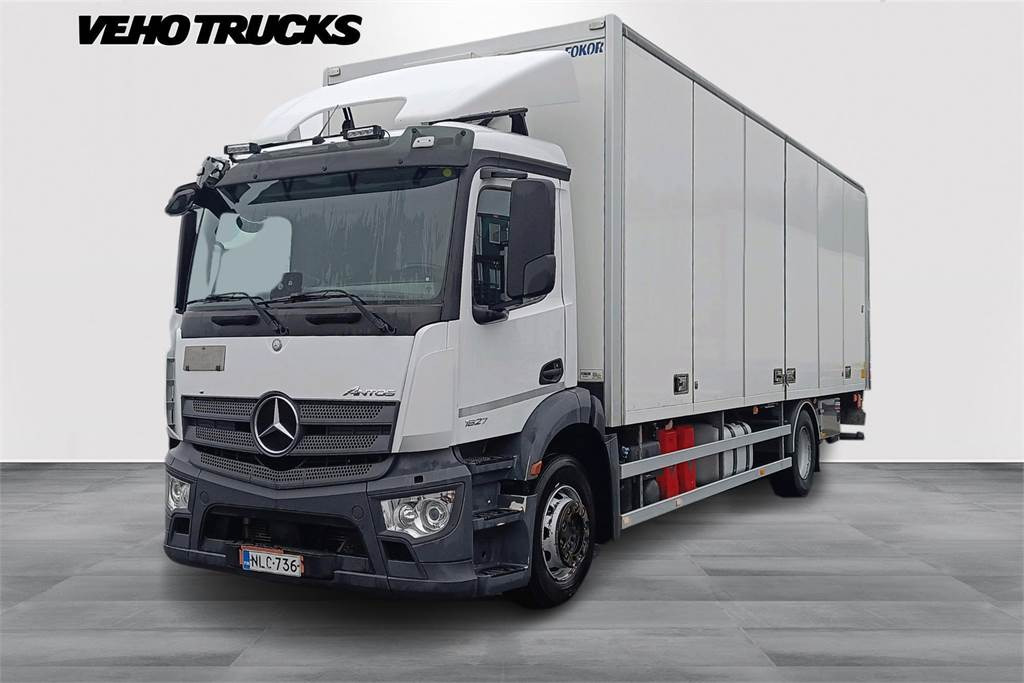 Mercedes-Benz ANTOS 1827L Ksa-kori + PL - Skříňový nákladní auto: obrázek 1 Mercedes-Benz ANTOS 1827L Ksa-kori + PL - Skříňový nákladní auto: obrázek 1
