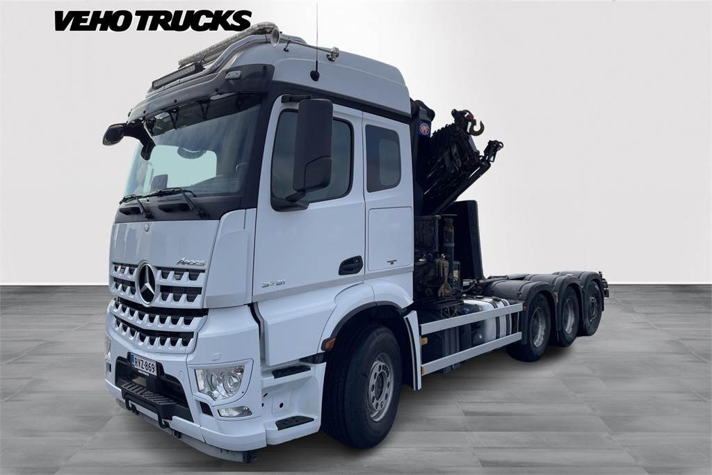 Mercedes-Benz Arocs 3251 8x4*4 - HMF 32 tm - Koukku - Auto s hydraulickou rukou: obrázek 1 Mercedes-Benz Arocs 3251 8x4*4 - HMF 32 tm - Koukku - Auto s hydraulickou rukou: obrázek 1