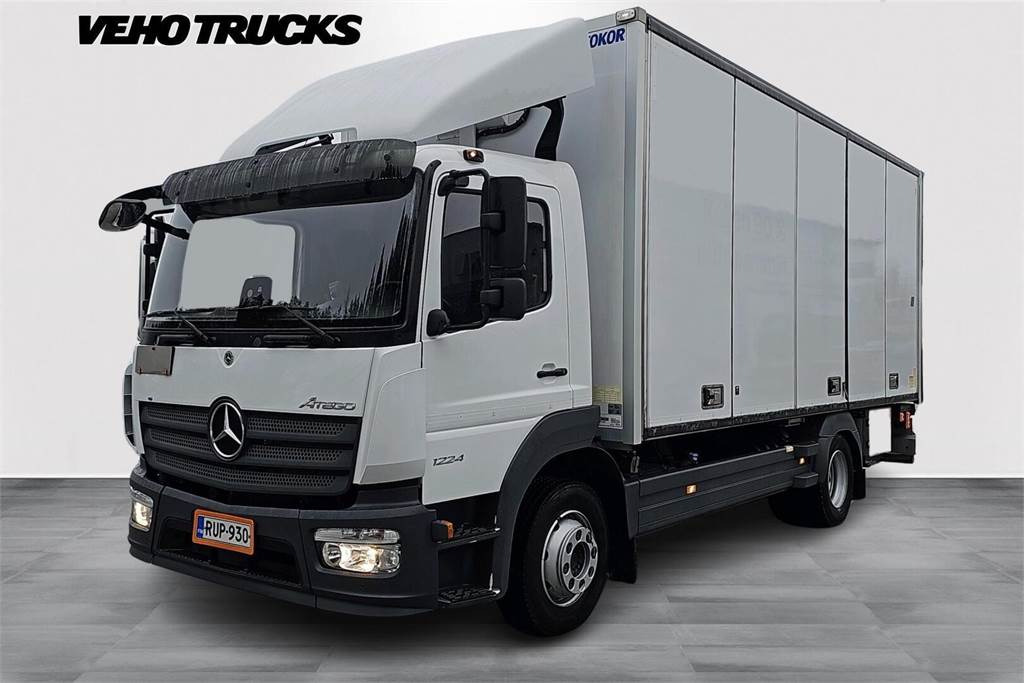 Mercedes-Benz Atego 1224L UMPIKORI + PL - Skříňový nákladní auto: obrázek 1 Mercedes-Benz Atego 1224L UMPIKORI + PL - Skříňový nákladní auto: obrázek 1