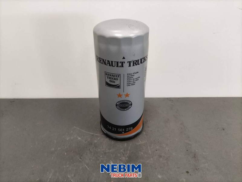 Renault Renault - 7421561278 - Oliefilter - Náhradní díly pro Nákladní auto: obrázek 1 Renault Renault - 7421561278 - Oliefilter - Náhradní díly pro Nákladní auto: obrázek 1