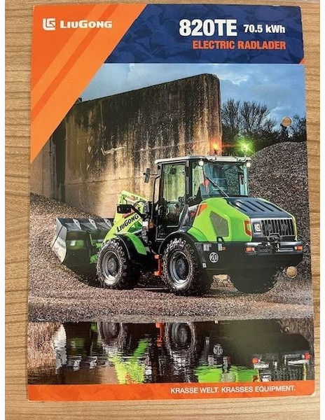 LIUGONG 820 TE vollelektrisch, 6.600 kg, 1.2 cbm - Kolový nakladač: obrázek 3 LIUGONG 820 TE vollelektrisch, 6.600 kg, 1.2 cbm - Kolový nakladač: obrázek 3